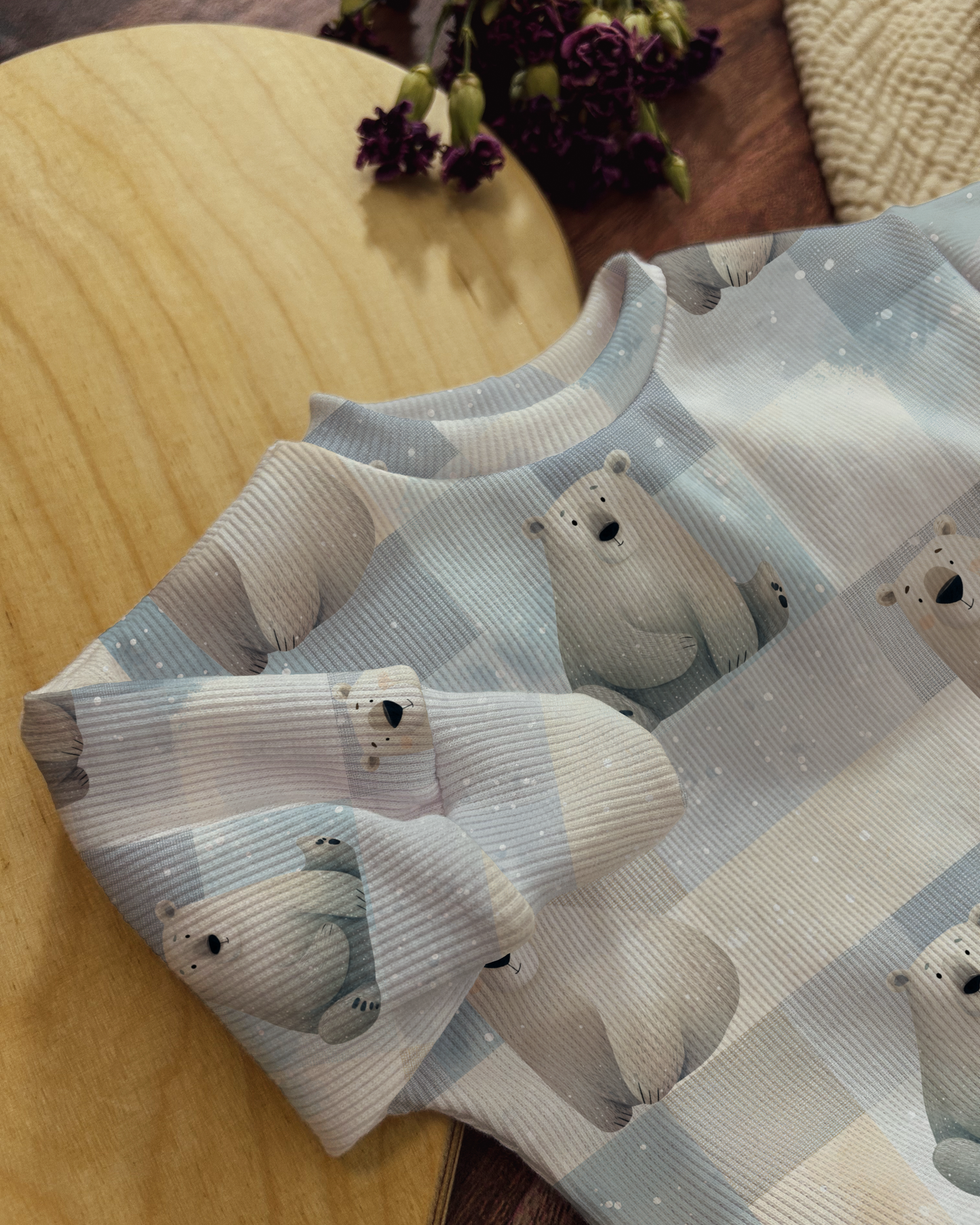 Oversized Sweatshirt - Polar Bears