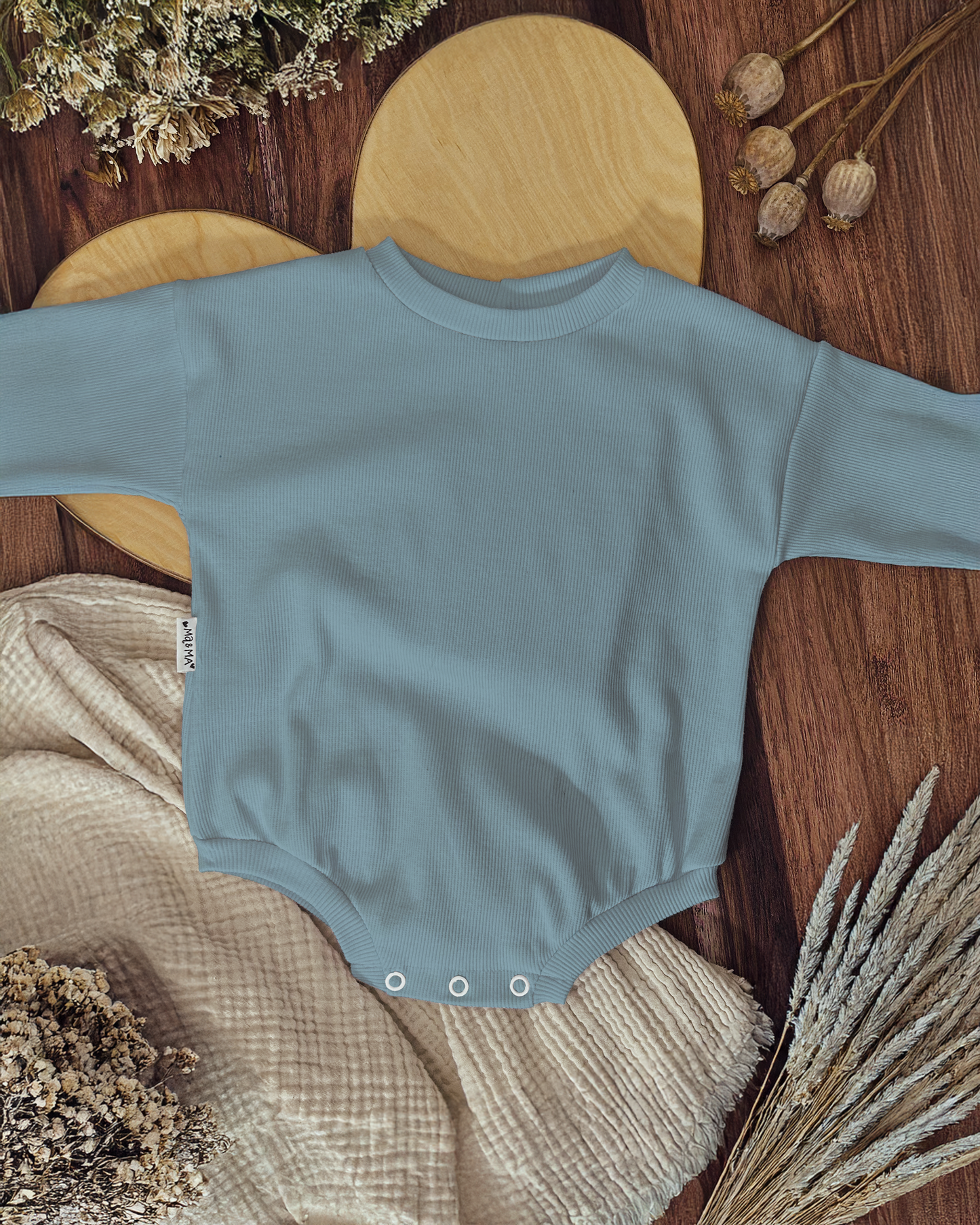 Oversized Body - Dusty Blue
