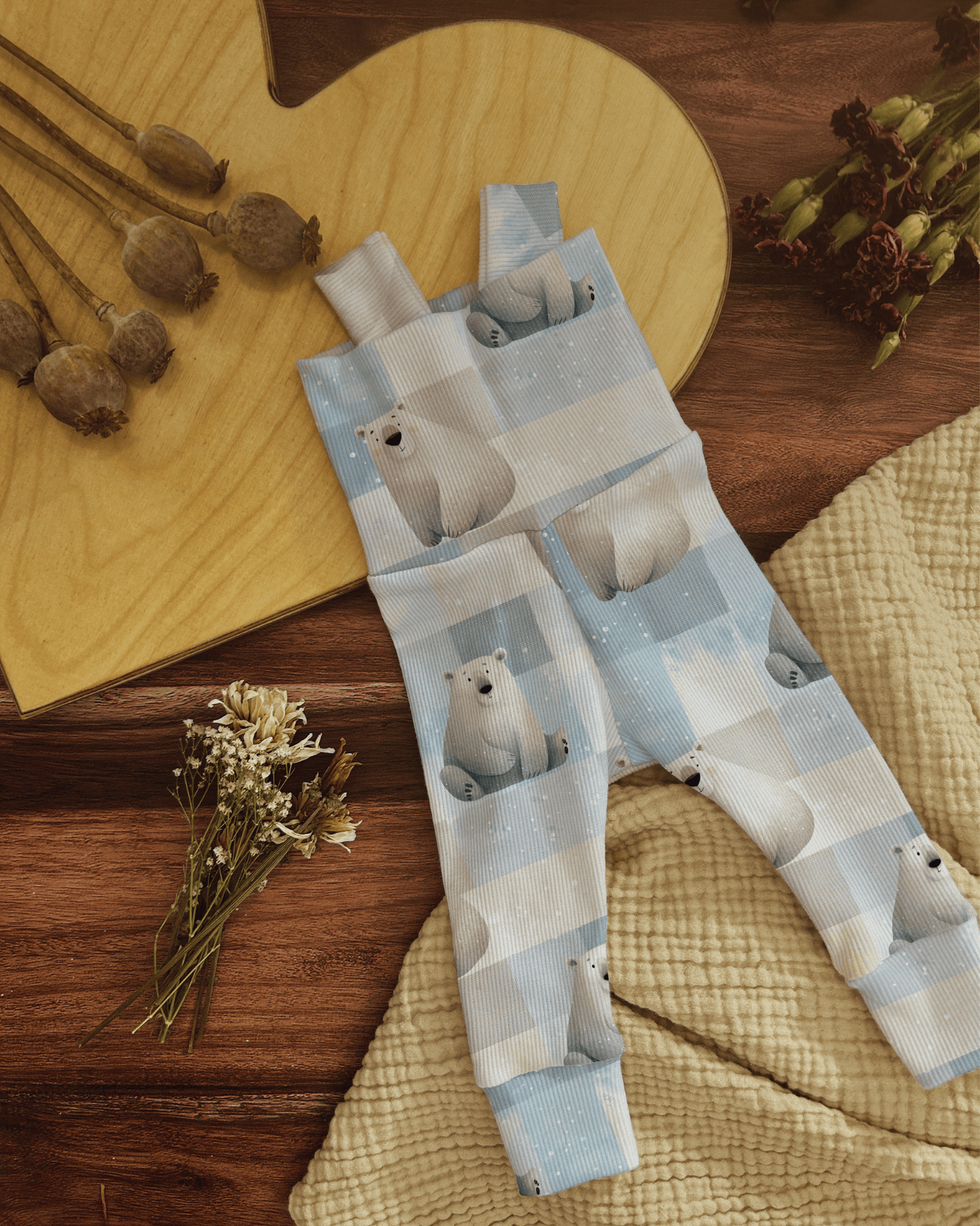 Leggings (Normal & With Suspenders) - Polar Bears