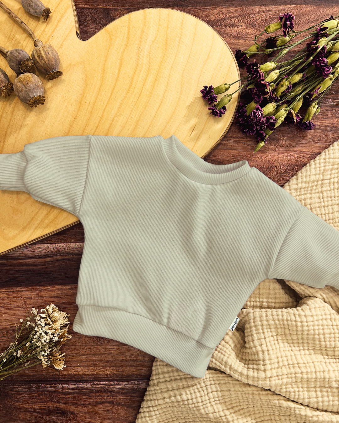 Oversized Sweatshirt - Sage