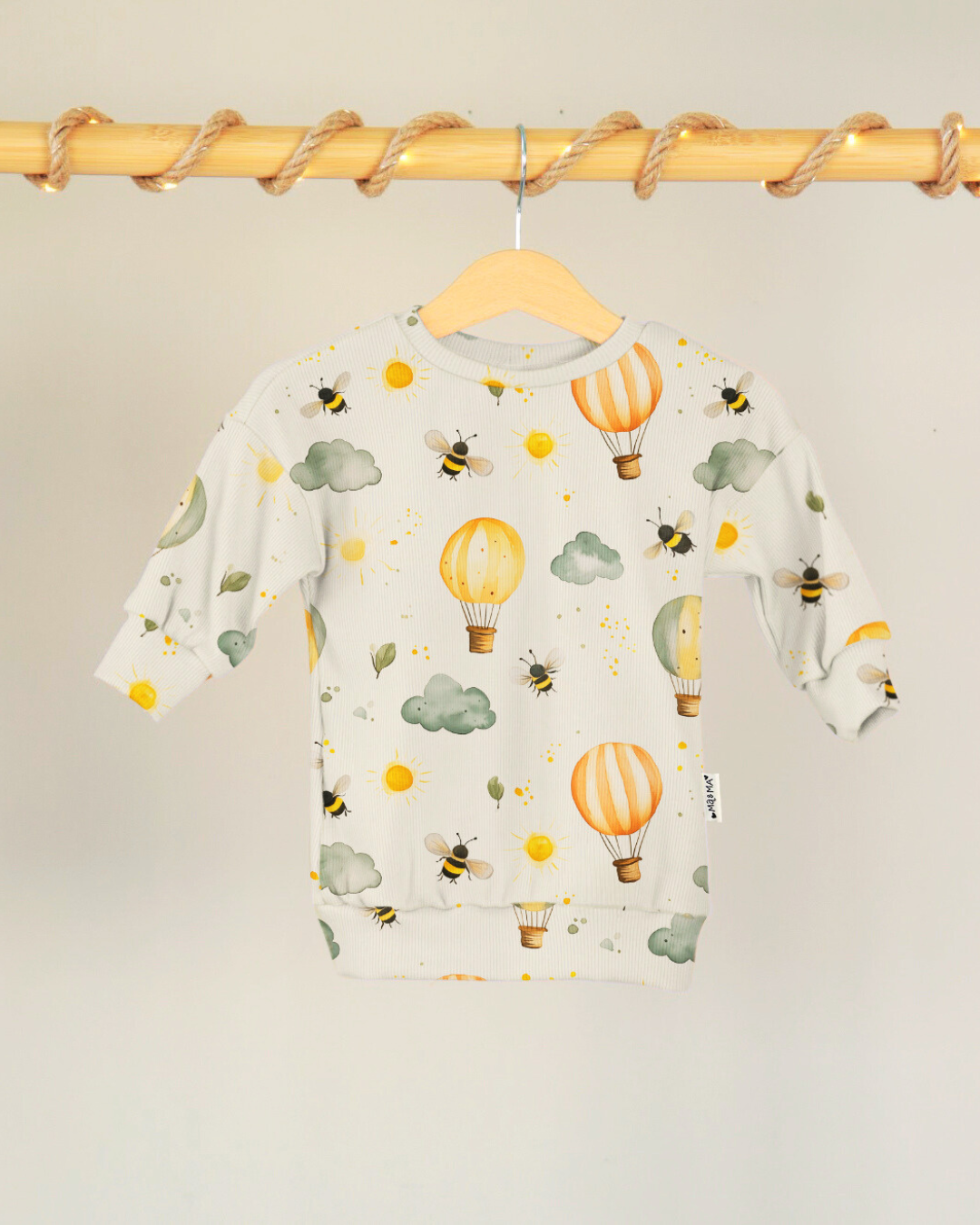 Oversized Sweatshirt - Bumblebees