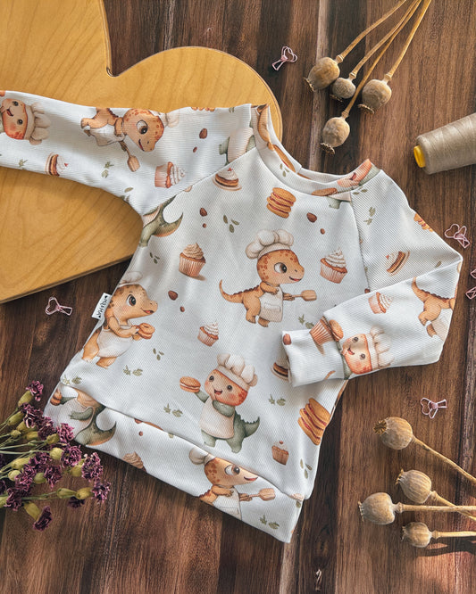 Raglan Sweatshirt - Dino Bakers (86/92)