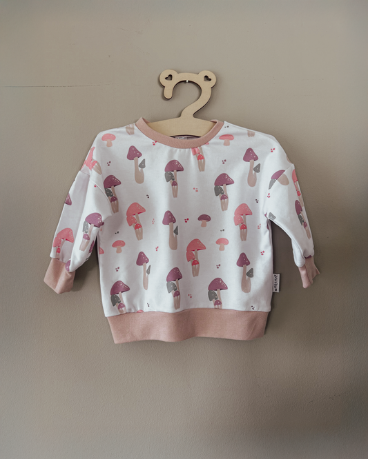 Oversized Sweatshirt - Mushrooms (80)