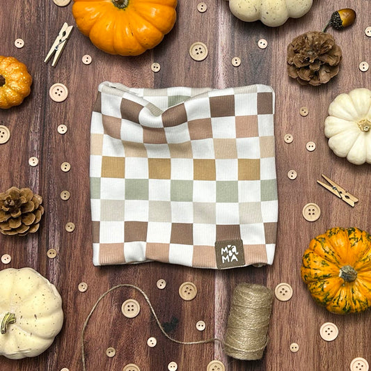 Neck tunnel - Earthy Checkers