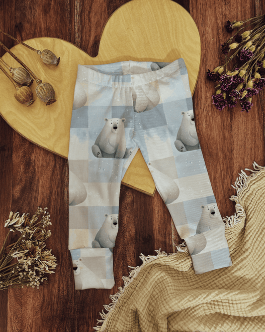 Leggings (Normal & With Suspenders) - Polar Bears