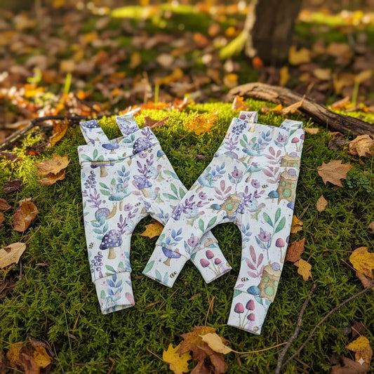 Leggings with suspenders (High waist) - Adventure (56)